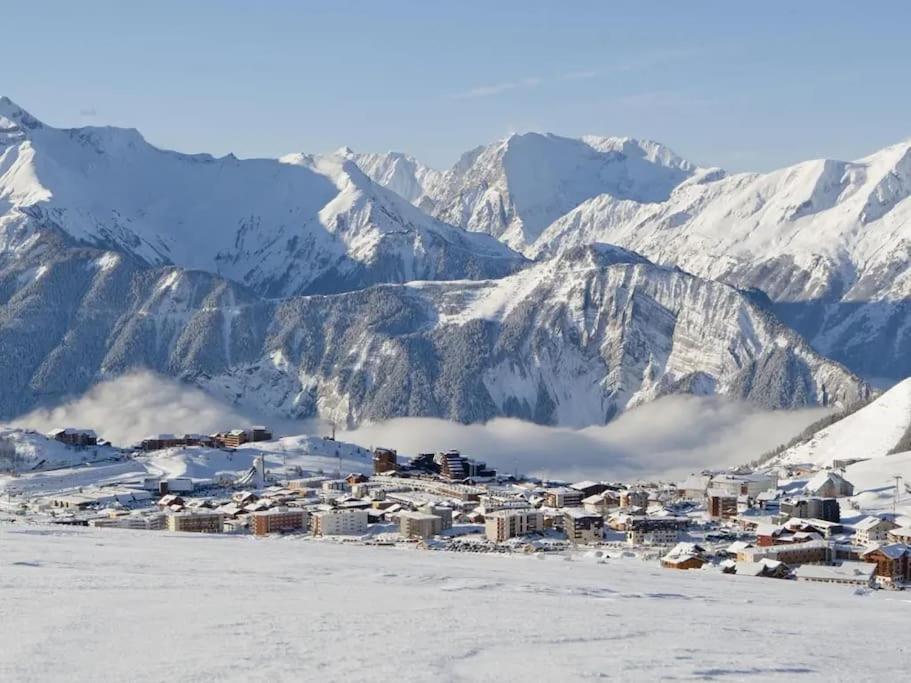 *Nouveau* Pied Des Pistes * Piscine Ext. Chauffee* Alpe d'Huez Kültér fotó