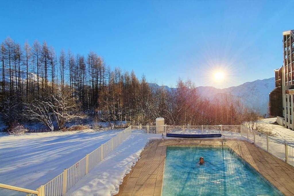 *Nouveau* Pied Des Pistes * Piscine Ext. Chauffee* Alpe d'Huez Kültér fotó